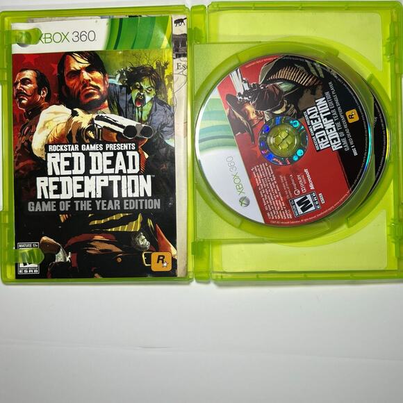 Xbox 360 Red Dead Redemption Game of The Year Edition Pre Owned - Picture 3 of 7